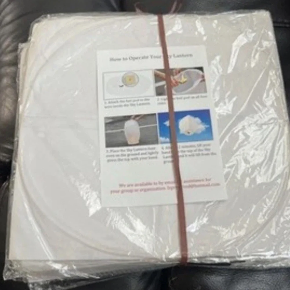 Flighting Light Lantern Flight Sky Lantern ,Party Birthday Lot of 10 …#377